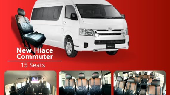 Sewa Hiace Commuter Baze Harian Driver EPM Transport Kapasitas 15 Seat