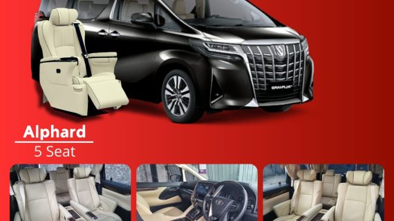 Sewa Alphard Baze Harian Driver EPM Transport Kapasitas 5 Seat