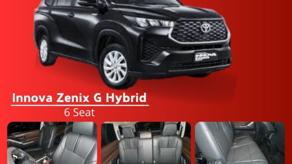 Sewa Innova Zenix G Hybrid Baze Harian Driver EPM Transport Kapasitas 6 Seat